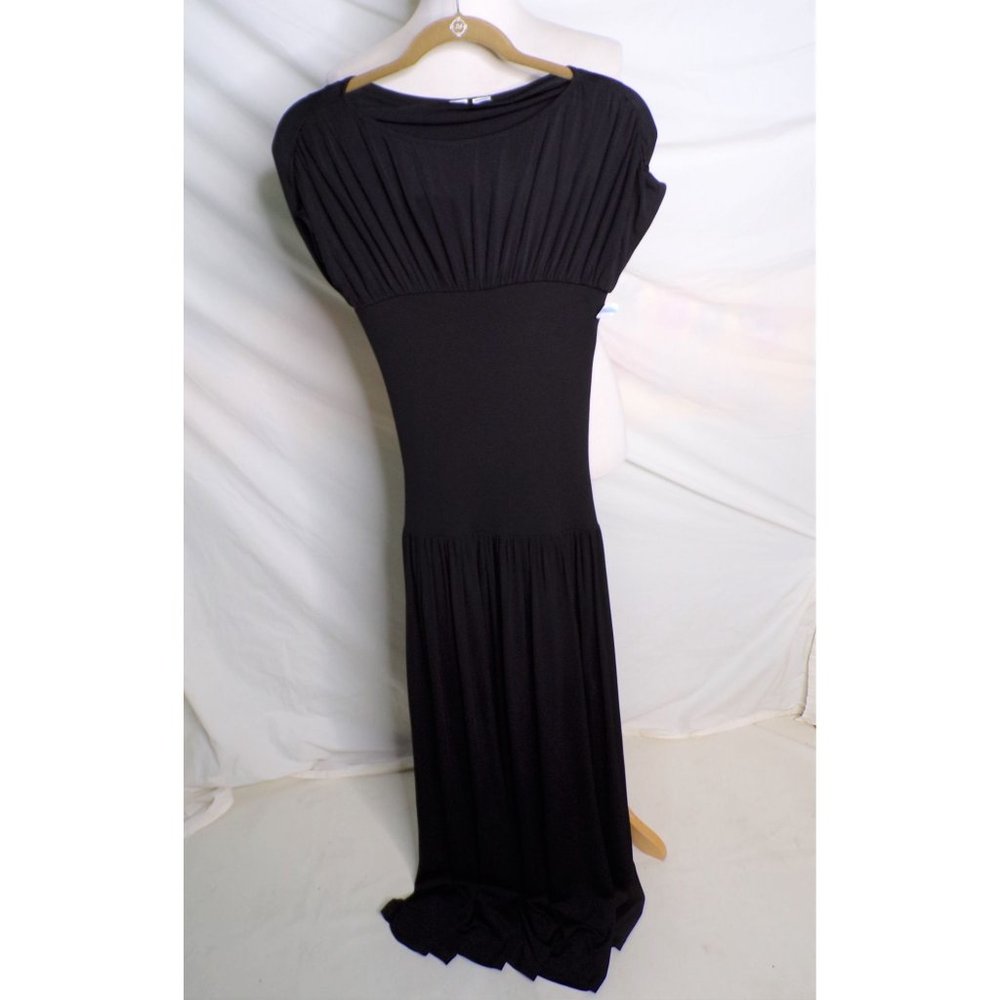 SOLD TOTEME Stretch Maxi Dress Black XX-Small NEW - Picture 5 of 11